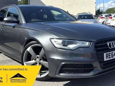 Used Audi A6 Black Edition 190 HP (139 kW) 2014 Grey Estate