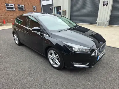 Used Ford Focus Titanium 120 HP (88 kW) 2017 Black Hatchback