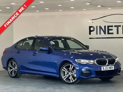 Used BMW 330e M Sport 292 HP (214 kW) 2022 Blue Sedan
