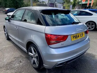 Used Audi A1 S-Line 103 HP (75 kW) 2014 Silver Hatchback