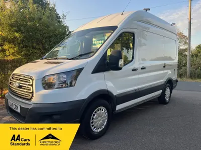 Used Ford Transit 130 HP (95 kW) 2019 White Van