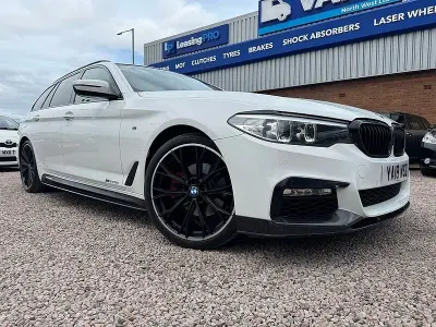 Used BMW 520 M Sport 190 HP (139 kW) 2018 White Estate