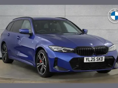 Used BMW 330e M Sport 288 HP (211 kW) 2025 Blue Estate