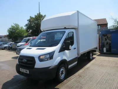 Used Ford Transit S 130 HP (95 kW) 2022 White Cabriolet