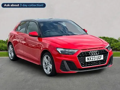 Used Audi A1 Sportback S-Line 110 HP (80 kW) 2023 Red Hatchback