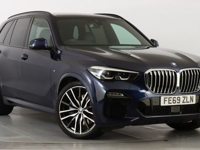 Used BMW X5 M Sport 265 HP (194 kW) 2019 Blue SUV