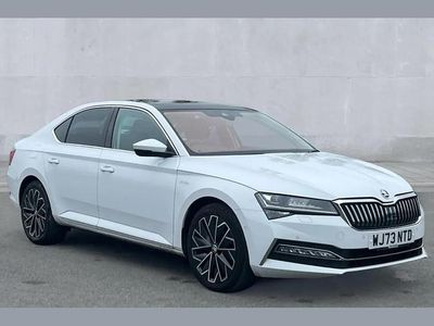 Used Skoda Superb LAURIN & KLEMENT 190 HP (139 kW) 2023 Metallic  moon white Hatchback