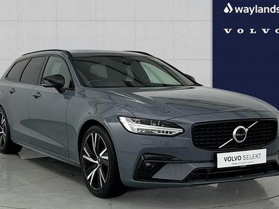 Grey Used 2021 Volvo V90 R-Design Estate | £25,591 (Fair price)