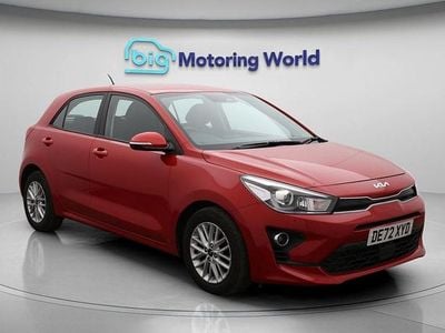 Used Kia Rio 2022 Red Hatchback