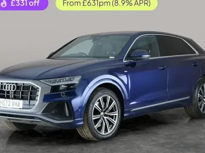 Usado Audi Q8 S-Line 340 HP (250 kW) 2023 Azul SUV