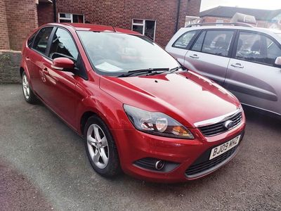 Used Ford Focus Zetec 2009 Red Hatchback