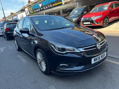 Used Vauxhall Astra Elite 2016 Black Hatchback