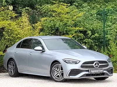 Used Mercedes C200 AMG Line Premium 204 HP (150 kW) 2025 Silver Sedan