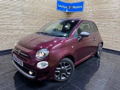 Used Fiat 500 S 69 HP (50 kW) 2016 Red Hatchback