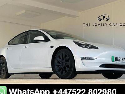 White Used 2021 Tesla Model 3 Sedan | £15,990 (Fair price)