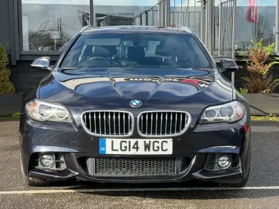 Used BMW 525 M Sport 218 HP (160 kW) 2014 Black Estate