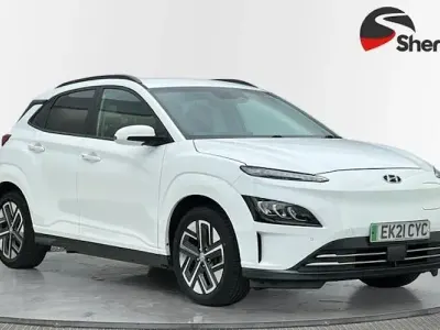 Used Hyundai Kona Premium 150 kW (204 HP) 2021 White SUV