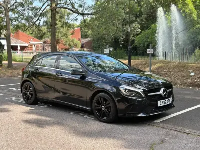 Used Mercedes A180 Premium 2016 Black Hatchback