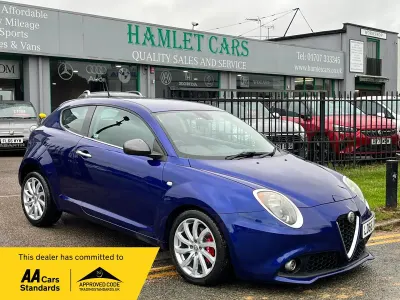 Used Alfa Romeo MiTo Super 140 HP (102 kW) 2016 Blue Hatchback