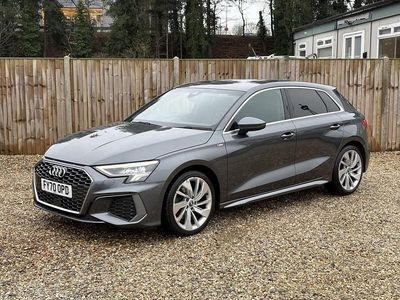 Used Audi A3 Sportback S-Line 150 HP (110 kW) 2020 Grey Hatchback