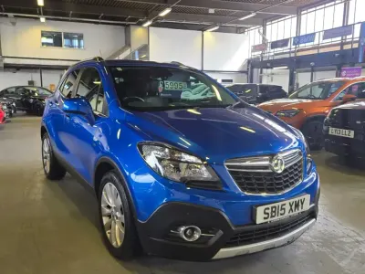 Begagnad Vauxhall Mokka 140 HK (102 kW) 2015 Blå SUV
