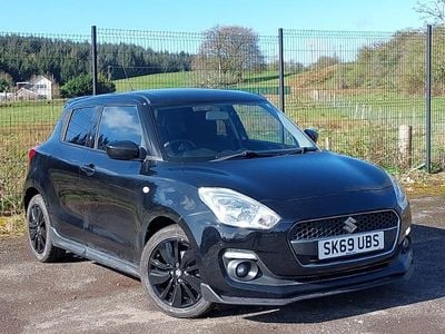 Used Suzuki Swift 90 HP (66 kW) 2019 Black Hatchback
