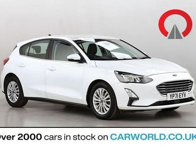 Used Ford Focus Titanium 125 HP (91 kW) 2022 White Hatchback