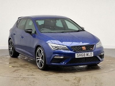 Used Seat Leon CUPRA 290 HP (213 kW) 2018 Blue Hatchback
