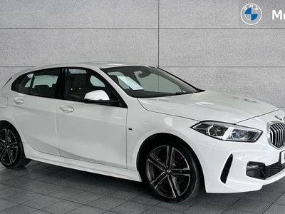Used BMW 118 M Sport 136 HP (100 kW) 2021 Alpine white Hatchback
