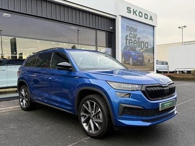 Blue Used 2023 Skoda Kodiaq SportLine SUV | £31,495 (Fair price)