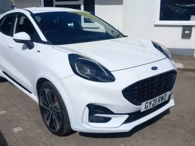Used Ford Puma ST-Line X 125 HP (91 kW) 2021 White SUV