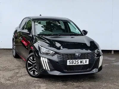 Used Peugeot 208 Allure 101 HP (74 kW) 2025 Black Hatchback