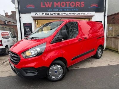 Red Used 2018 Ford Transit Custom Van | £7,495 (Good price)