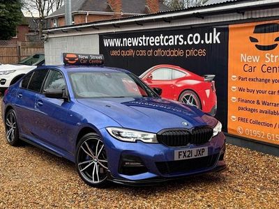 Blue Used 2021 BMW 330e M Sport Sedan | £18,484 (Fair price)