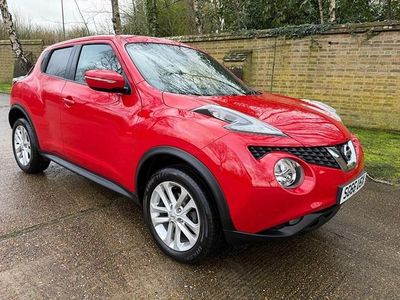 Used Nissan Juke Acenta 115 HP (84 kW) 2016 Red SUV
