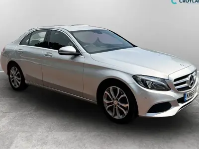 Used Mercedes C220 170 HP (125 kW) 2016 Silver Sedan