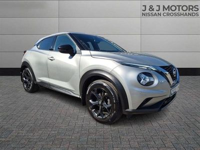 Używany Nissan Juke N-Connecta 2020 Srebrny SUV