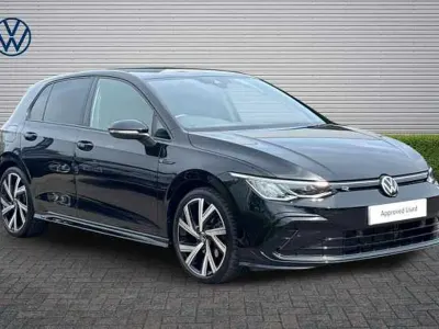 Used VW Golf VIII R-line 150 HP (110 kW) 2024 Black Hatchback