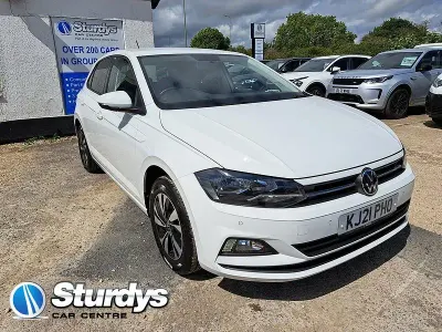 Used VW Polo Match 95 HP (69 kW) 2021 White Hatchback