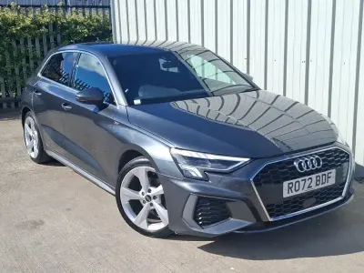 Used Audi A3 S-Line 110 HP (80 kW) 2023 Grey Sedan