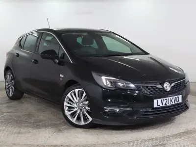 Used Vauxhall Astra Edition 2021 Black Hatchback
