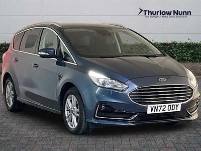 Blue Used 2022 Ford S-MAX Titanium MPV | £23,199 (Good price)