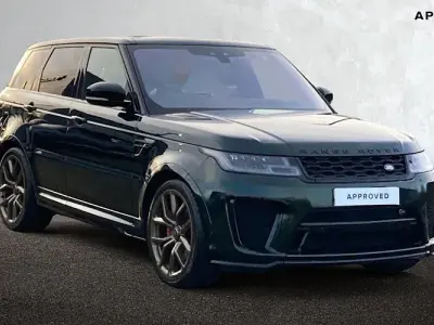 Used Land Rover Range Rover Sport SVR 575 HP (422 kW) 2022 Green SUV