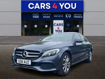 Used Mercedes C200 Premium 184 HP (135 kW) 2016 Grey Sedan