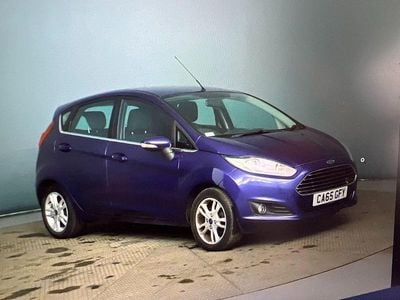 Blue Used 2016 Ford Fiesta Zetec Hatchback | £5,750 (Fair price)