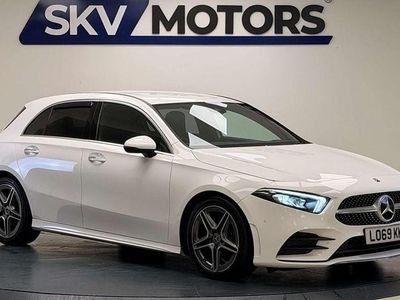 Used Mercedes A180 AMG Line Premium 116 HP (85 kW) 2019 White Hatchback
