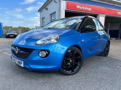 Used Vauxhall Adam S 2017 Blue Hatchback