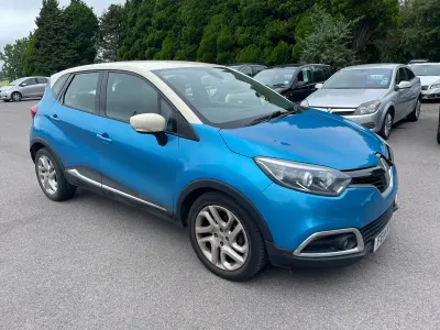 Used Renault Captur Dynamique 90 HP (66 kW) 2014 Blue SUV