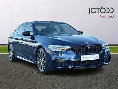Blue Used 2019 BMW 540 M Sport Sedan | £27,000 (Fair price)