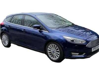 Used Ford Focus Titanium X 150 HP (110 kW) 2015 Blue Hatchback